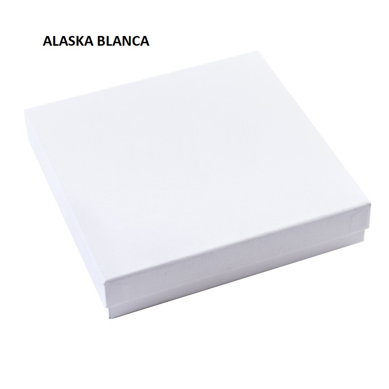 Alaska BLANCO collar/aderezo 120x120x32 mm.